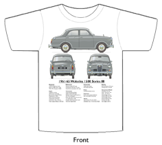 Wolseley 1500 Series III 1961-65 T-shirt Front